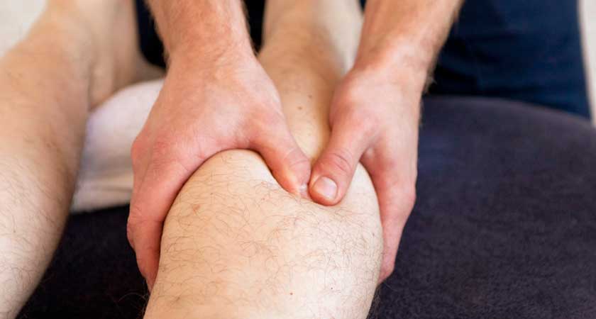 Craig Brown, CBPhysio with a client - understanding calf pain